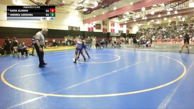 140 lbs Cons. Round 1 - Andrea Ledesma, Beaumont vs Katia Alonso, Santiago/GG