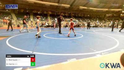 64 lbs Round Of 16 - Clement Rodriquez, Owasso Takedown Club vs Brody Harris, Bartlesville Wrestling Club