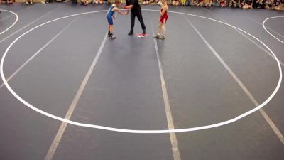 86 lbs Cons. Round 2 - Logan Krupke, Peak Wrestling Club vs Maxen Merritt, Berge Elite Wrestling Academy