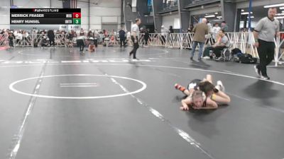72 lbs Round 1 - 9:00am Friday - Henry Hunsel, Untouchables vs Merrick Fraser, Maryland GOLD