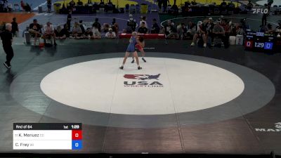 106 lbs Rnd Of 64 - Kyle Menuez, CO vs Collin Frey, WI