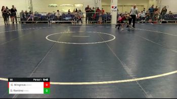 56 lbs Round 2 - Charlotte Wingrove, Backyard Bullies Wrestling Club vs Dominic Ramirez, Wolverine Wrestling Club