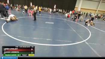 126 lbs Cons. Round 4 - James Lovelady, MO vs Damon Landreth, NC