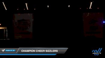 - Champion Cheer Sizzlers [2019 Youth 1 Day 1] 2019 NCA North Texas Classic