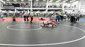94 lbs Final - Zachary Paris, Smittys Wrestling Barn vs Charlie Atkinson, Refinery WC