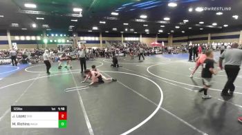 123 lbs Round Of 32 - Jobe Lopez, Dog Pound WC vs Max Richins, Wasatch WC