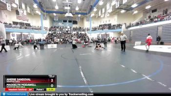 100G Cons. Round 4 - Maddelyn Modawell, Mountain View Girls vs Amerie Sandoval, Ridgevue Girls