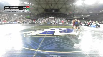 Boys 1B/2B 285 Cons. Round 2 - Ignacio Rodriguez, Cle Elum vs Jaden Hernandez, Warden
