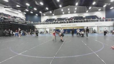 125 lbs 7th Place Match - Andres Juarez, Mission College vs Alijah Ortiz, Fresno City College