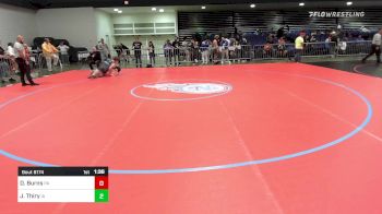 220 lbs Round Of 16 - Dante Burns, PA vs Jared Thiry, IA