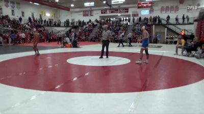 150 lbs Quarterfinal - Danny Peters, Clinton vs Blake Schultz, Wahlert, Dubuque