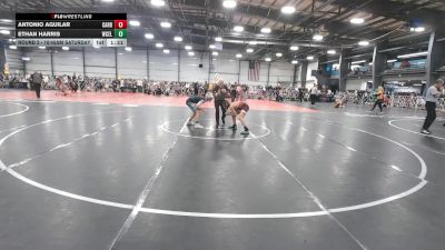 96 lbs Round 2 - 10:45am Saturday - Ethan Harris, West Coast Elite vs Antonio Aguilar, Cali Red