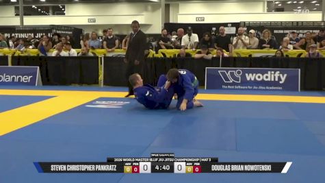 Douglas Brian Nowotenski vs Steven Christopher Pankratz 2026 World Master IBJJF Jiu-Jitsu Championship