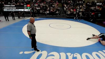 6A 215 lbs Cons. Round 3 - Landon Mclean, Layton vs Conner Loden, Riverton