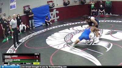 157 lbs Prelim - Israel Lopez, Cheyenne vs Gordon Austin, Sierra Vista