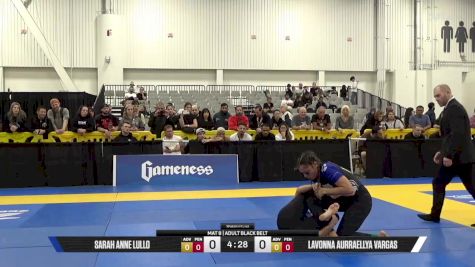 Lavonna Aurraellya Vargas vs Sarah Anne Lullo 2025 World IBJJF Jiu-Jitsu No-Gi Championship