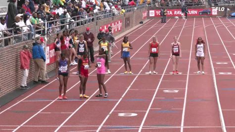 High School Girls' 4x400m Relay, Prelims 25
