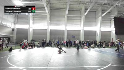 82 lbs Quarterfinal - Lyncoln Morris, Midway Wrestling Club vs Hendrix Daybell, Payson Lion Wrestling Club
