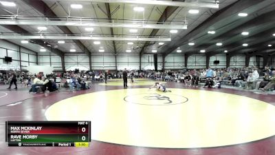 106 lbs Cons. Round 2 - Max Mckinlay, North Sevier vs Rave Morby, Layton