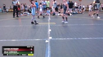 52 lbs Round 2 - Kruz Carrasco, Greater Heights Wrestling vs Cayden Petersen, Lions Wrestling Academy