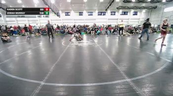 75 lbs Round Robin 5 - Kaden Scott, Ohio Gold - MS vs Josiah Murray, Team Catalyst Lime - MS