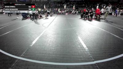 120 lbs Round Of 32 - Ryan O'Neill, Yale Street vs Luca Schiavon, Pwc