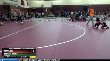 SPW-17 lbs Quarterfinal - Miles Joel, Indee Mat Club vs Michael Eilers, Mwc Elite