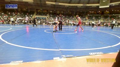 130 lbs Round Of 16 - Maverick Totten, Cowboy Wrestling Club vs Jessie Valenzuela Jr, Rough House