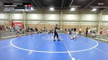 80 lbs Rr Rnd 2 - Bennett Kocher, South Hills Wrestling Academy - BK6E vs Eddie Ritchie, Steller Trained Grevious - BK6E