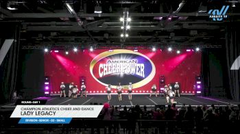 Champion Athletics Cheer and Dance - Lady Legacy [2024 L3 Senior - D2 - Small Day 1] 2024 Cheer Power Grand Nationals