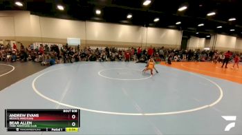 72-74 lbs Round 2 - Bear Allen, Tribe Wrestling Club vs Andrew Evans, ReZults Wrestling