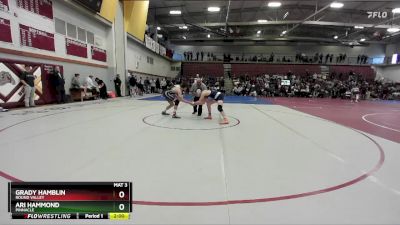 150 lbs Champ. Round 1 - Grady Hamblin, Round Valley vs Ari Hammond, Pinnacle