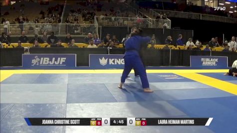 Laura Heiman Martins vs Joanna Christine Scott 2025 Pan Jiu Jitsu IBJJF Championship