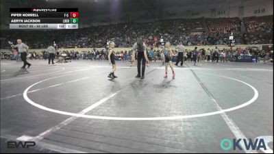 47 lbs Semifinal - Piper Norrell, F-5 Grappling vs Aeryn Jackson, Locust Grove Youth Wrestling