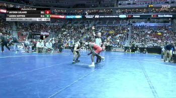 2A-150 lbs Champ. Round 1 - Aiden Hippen, Clear Lake vs Jayden Leland, Ballard