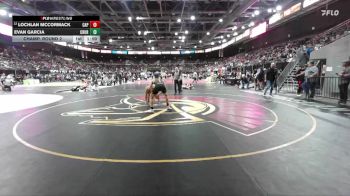 138 lbs Champ. Round 2 - Evan Garcia, Churchill County vs Lochlan McCormack, Capital