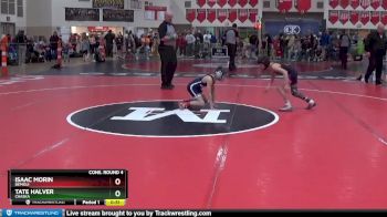 70 lbs Cons. Round 4 - Isaac Morin, Bemidji vs Tate Halver, Chaska