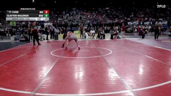 150 lbs Quarterfinal - Ty Cobb, Weiser vs Clayton Waldron, Mountain View, Oregon