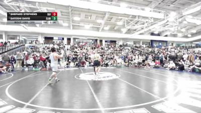 215 lbs 1st Place Match - Satoshi Davis, Slam vs Shepard Stephens, Davis