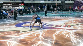 107 lbs Round 2 (4 Team) - Jackson Thorn, Saint Michael-Albertville, MN vs Jarrell Walsh, Creighton Prep, NE