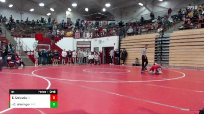 84 lbs 2nd Place Match - Barrett Waninger, Patriots Wrestling Club vs Erick Delgado, Red Cobra