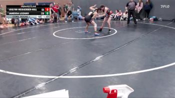 113 lbs Cons. Round 1 - Janessa Lozano, 208 Spartan WC vs Joslynn Weisgerber-Hull, Idaho