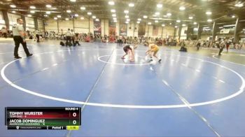 96 lbs Rd# 7- 10:45am Saturday Final Pool - Tommy Wurster, Team Ohio vs Jacob Dominguez, Aggression Legionaries