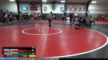 152 lbs Semifinal - Aidan Pennock, Fort Madison vs Henry Wiseman, Fort Madison JV
