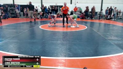 82-85 lbs Quarterfinal - Chris Ibbetson, Contenders Wrestling Academy vs Paxton Tasker, TJ Trained