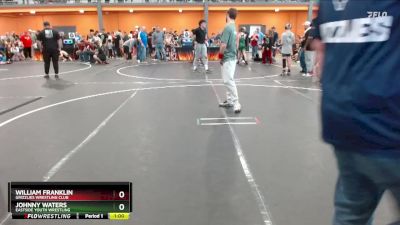 50 lbs Cons. Round 5 - Johnny Waters, Eastside Youth Wrestling vs William Franklin, Grizzlies Wrestling Club