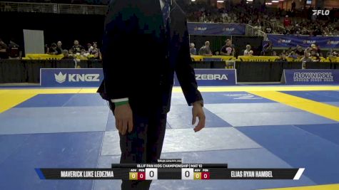 Maverick Luke Ledezma vs Elias Ryan Hambel 2026 Pan Kids Jiu-Jitsu IBJJF Championship