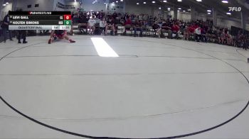 288 lbs Quarterfinal - Levi Gall, Clarkson Leigh vs Kolten Simons, Nebraska