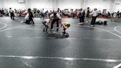84 lbs Round 2 (6 Team) - Levi Moore, RWA vs Oliver Prussman, Longwood Wrestling Club