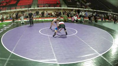 138 lbs 5th Place Match - Michael Lewis, Utah vs Carter Goodwin, Utah